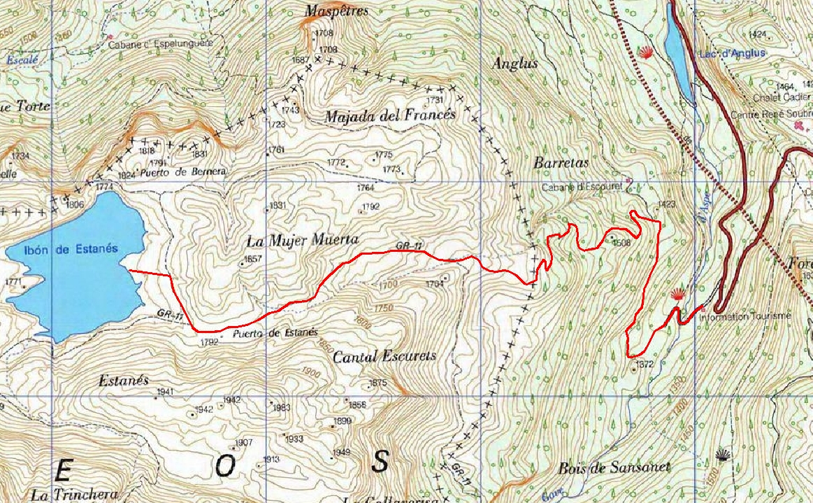 ibon_de_estanes_005 Mapa ruta IGN