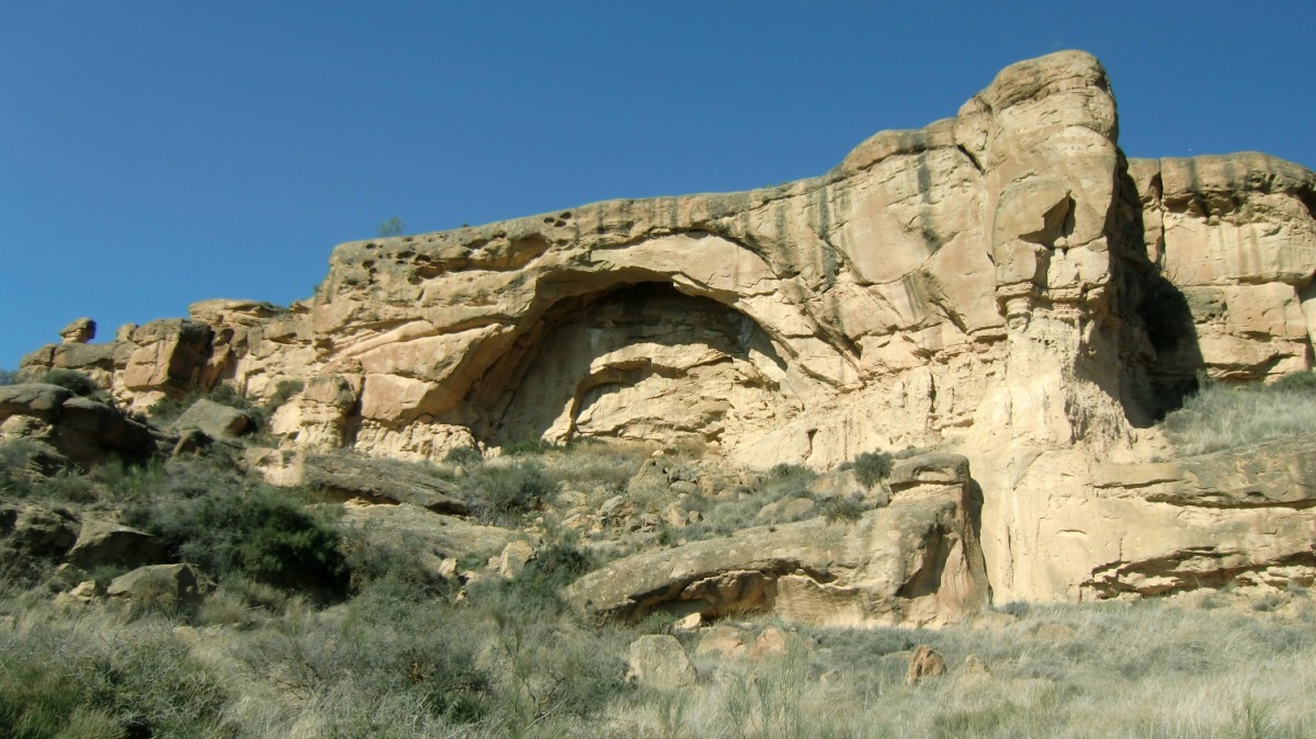 Formación rocosa de El Arco de la Gabarda Gabarda (7)