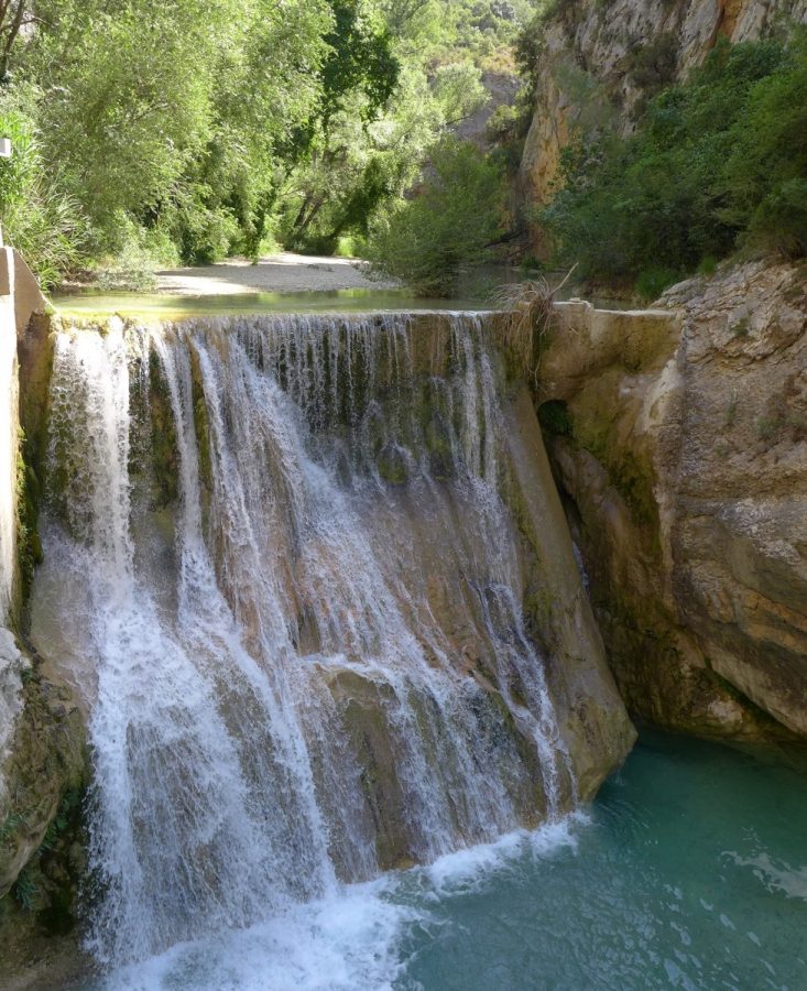 Salto de la Central de Alquezar