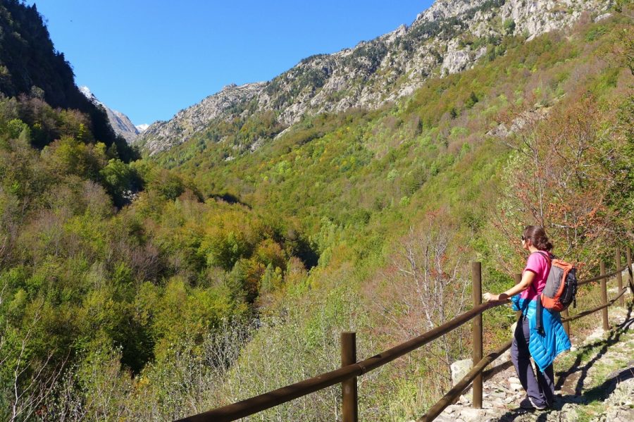 Valle de Salenques desde el mirador del Camino de la Solana